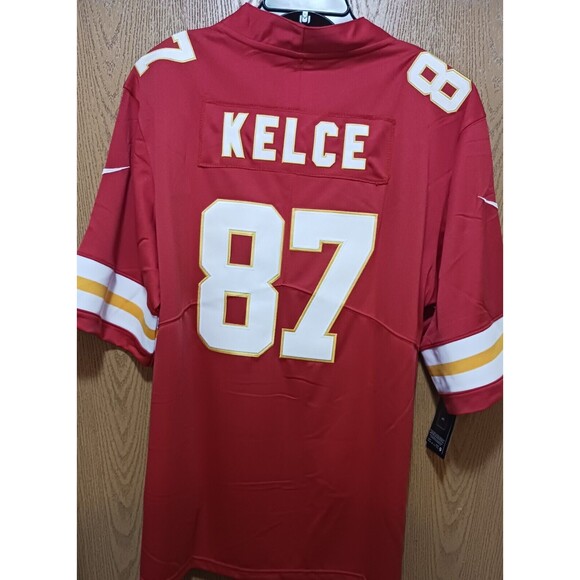 Travis Kelce (Nike)-(Chiefs)-(Jersey)-(Red)-(New Condition)-(Size:XL)-$100.00 - Picture 5 of 9